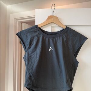 Alphalete Charcoal Sleeveless Top